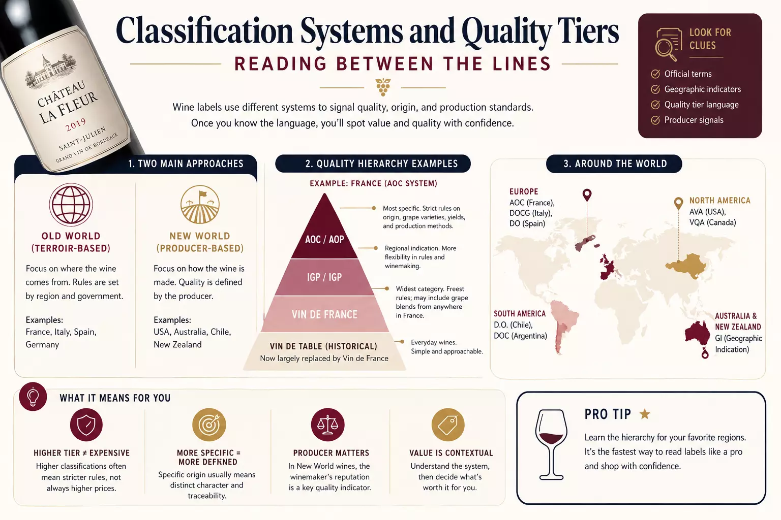 Wine classification quality tiers visual guide