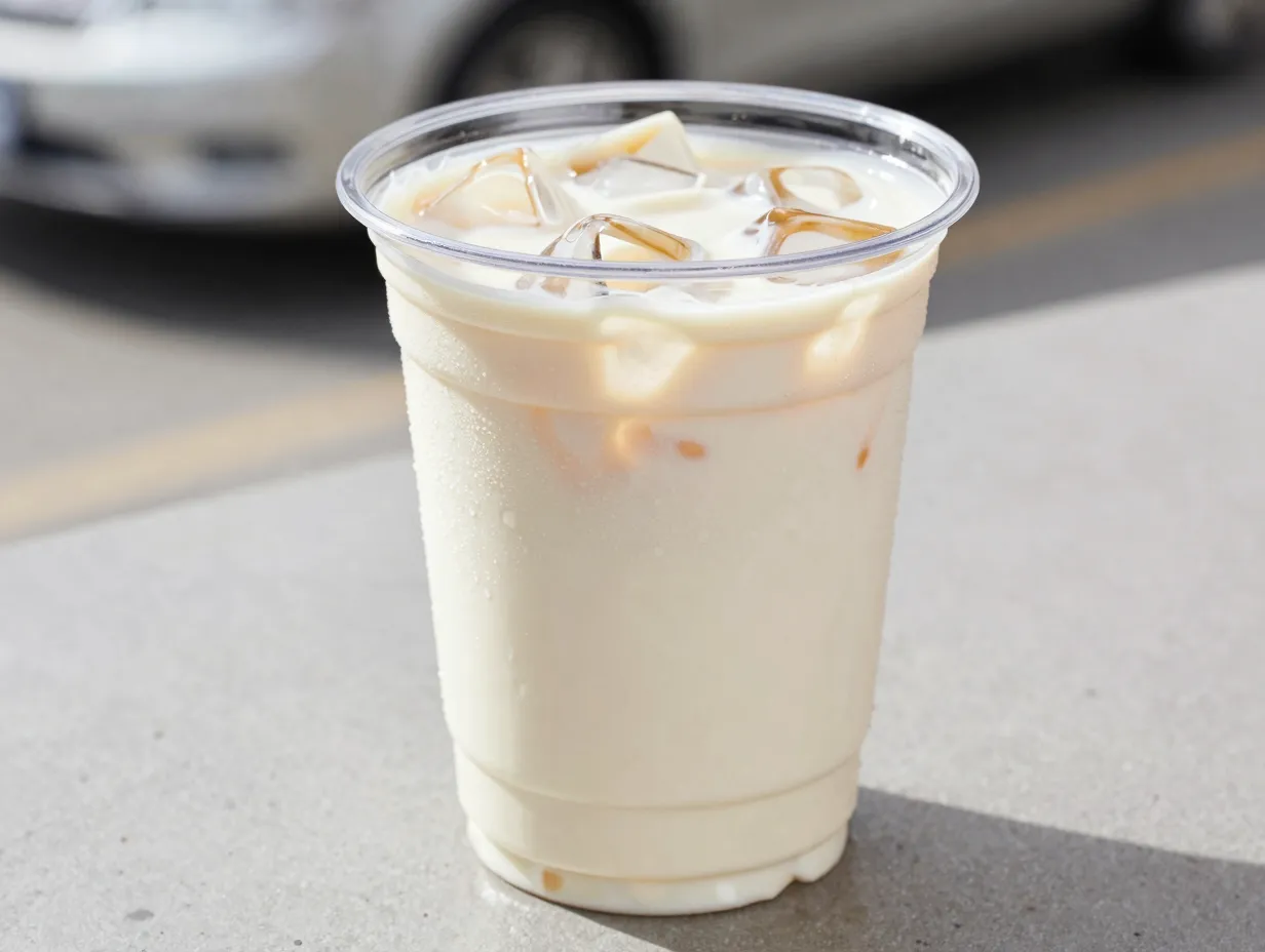 Iced white mocha blondie vanilla espresso