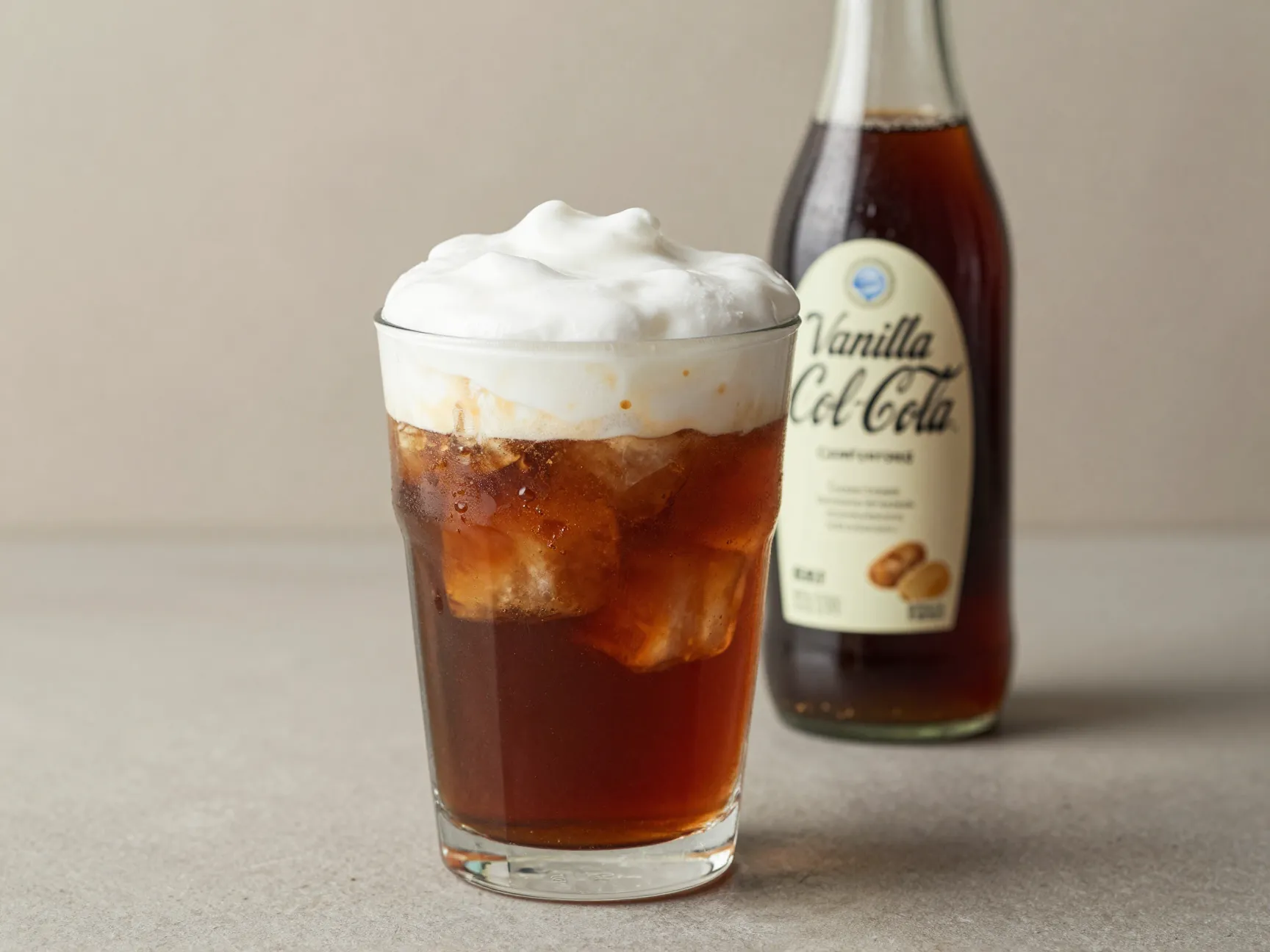 Vanilla cola cream classic comforting soda float