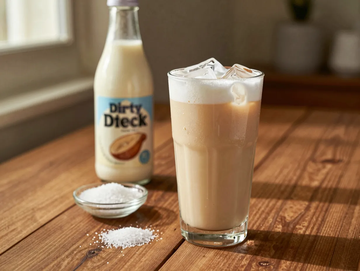 Vanilla dream dirty diet coke with sea salt and almond creamer