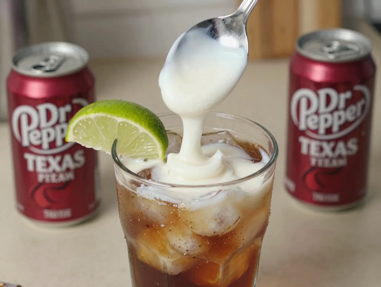 Sonic texas tab copycat dr pepper canned coconut cream shake