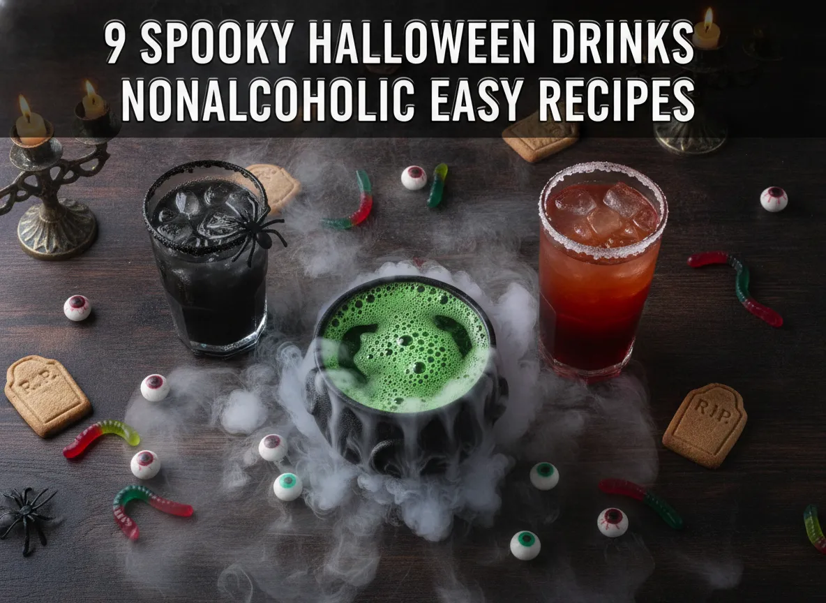 Cauldron punch blood lemonade black widow spider theme