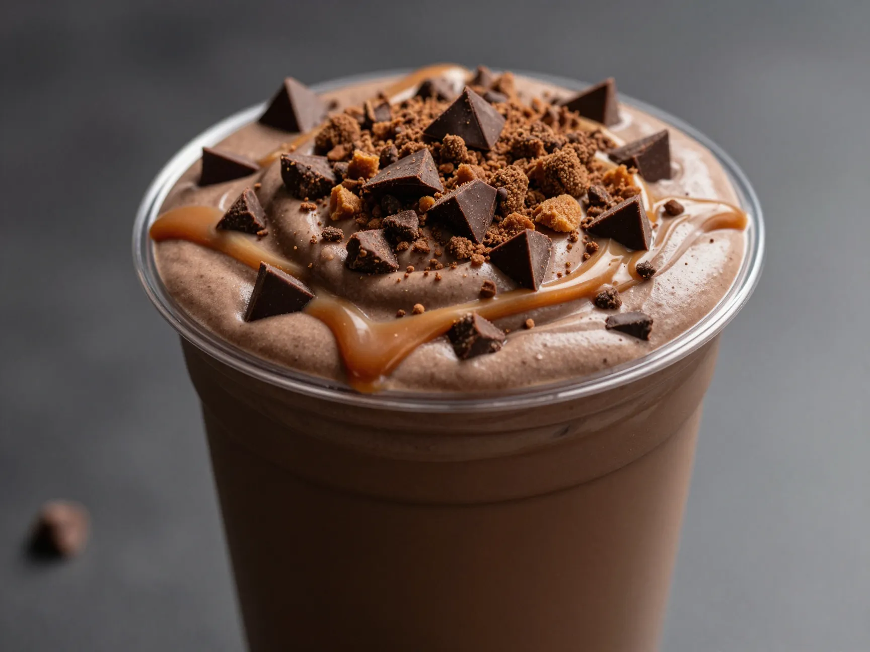 Brown butter chocolate chip crunch topping