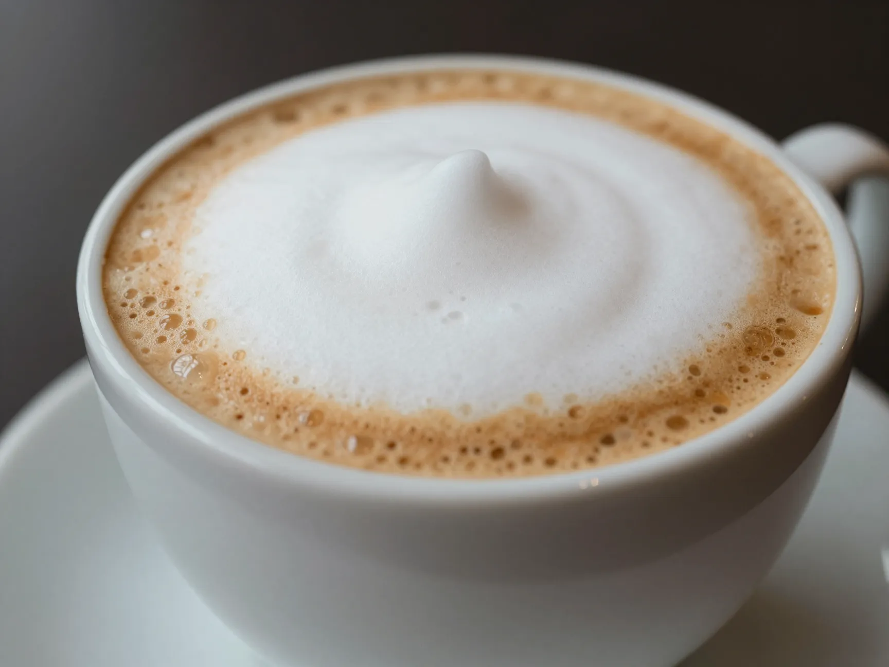 Thick foam cappuccino classic ceramic cup