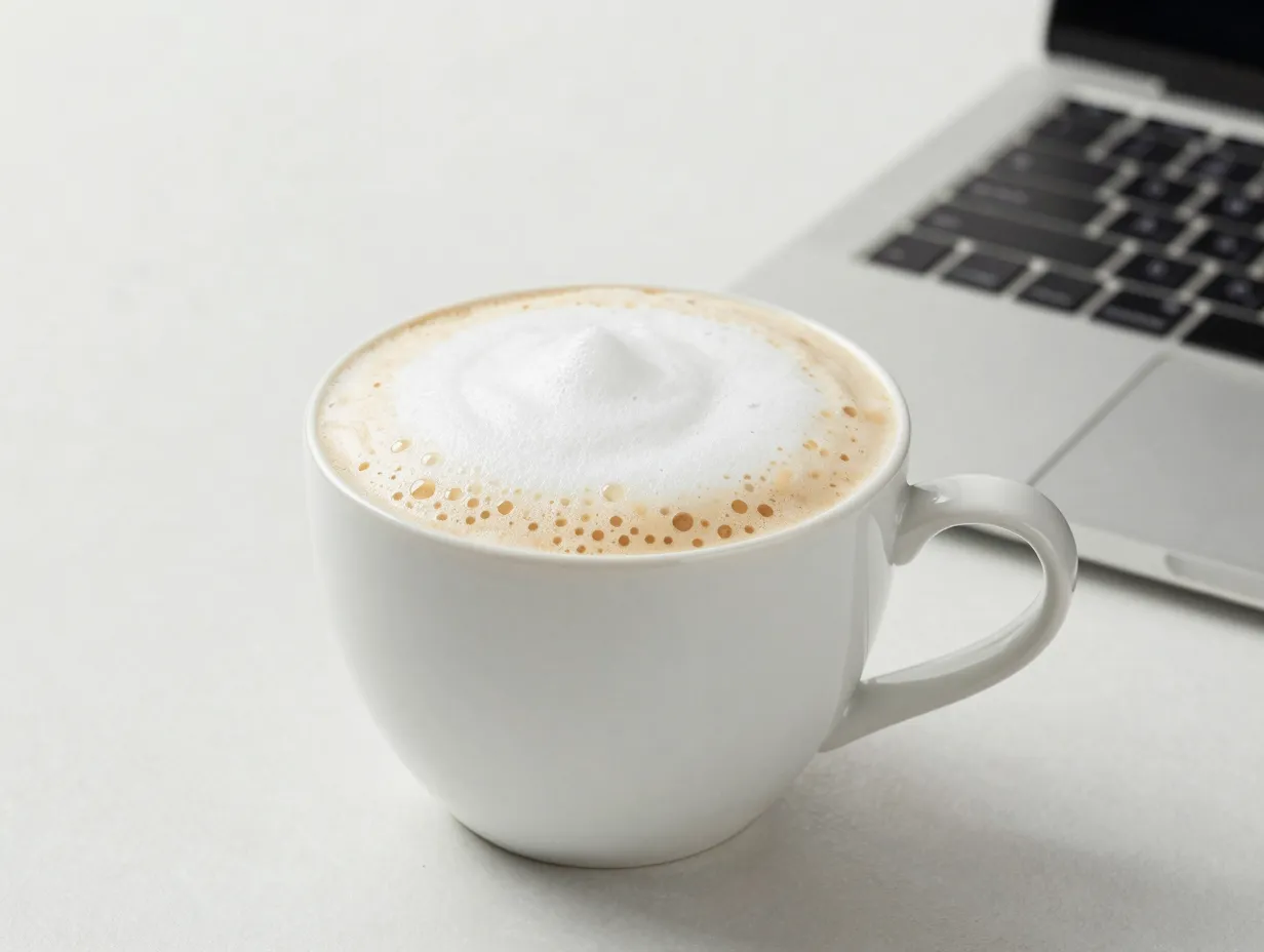 Sugar free vanilla protein latte cup