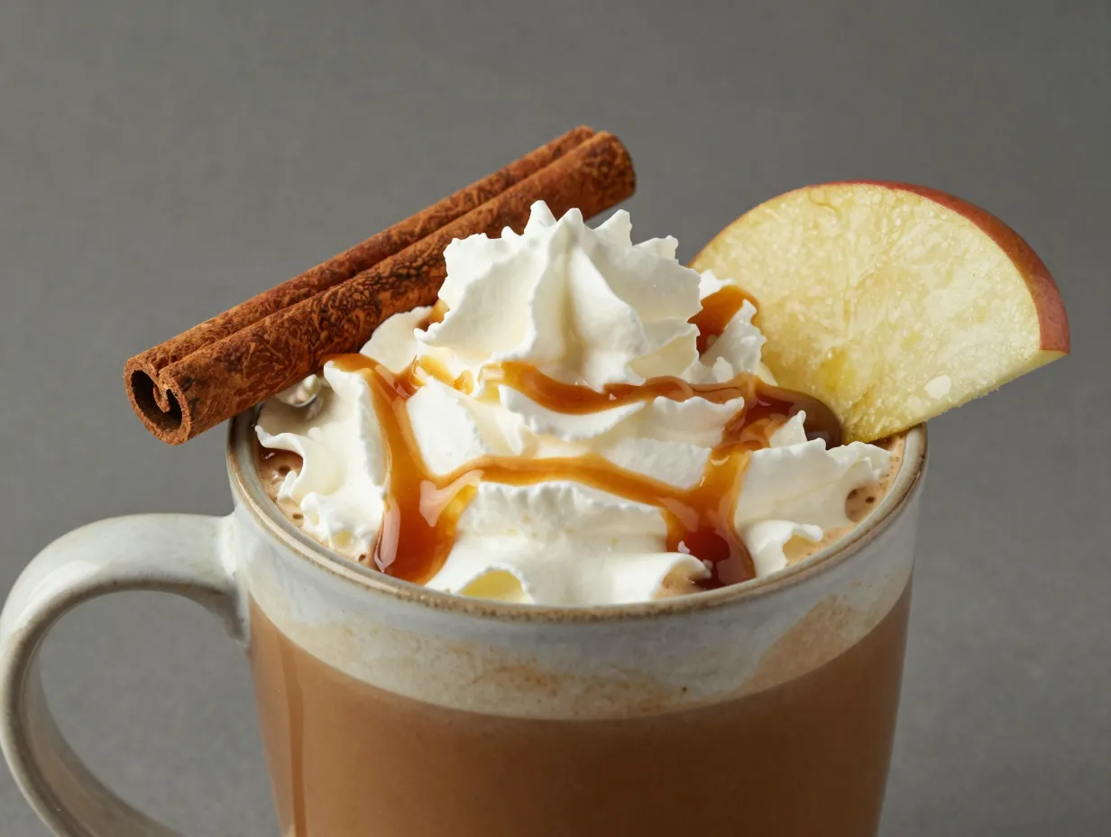 Garnish with a cinnamon stick image