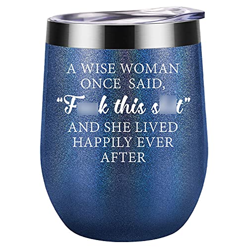 A Wise Woman Once Said - Funny Gifts for Women, Gifts for Her - Unique ...