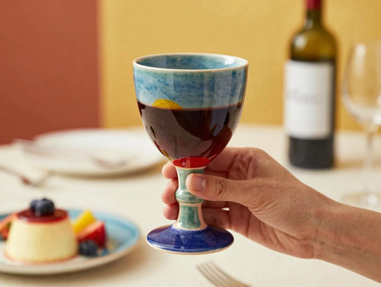 Read more about the article 8 Gorgeous Ceramic Wine Glasses That Make Every Sip Feel Special