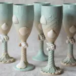 9 Creative Polymer Clay Wine Glasses That Are True Works of Art