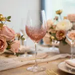 8 Dazzling Glitter Wine Glasses That Add Sparkle to Any Celebration