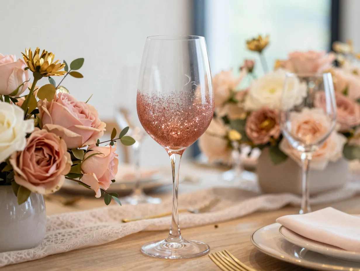 Read more about the article 8 Dazzling Glitter Wine Glasses That Add Sparkle to Any Celebration